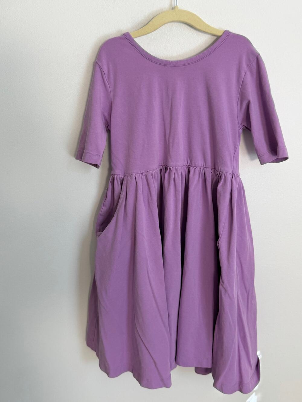 Ruffle Butt Purple twirl dress size 8